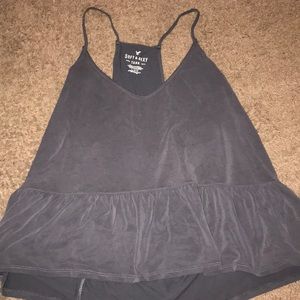 Cute grey tank top